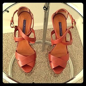 Ralph Lauren COLLECTION TAN "Jesita" Sandal